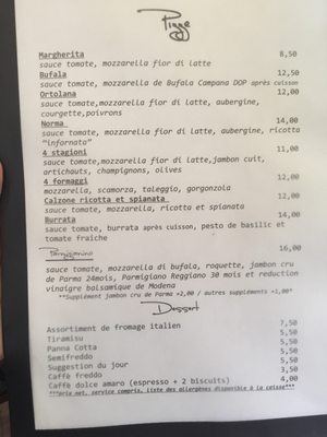 Menu photo 2 Parmigianino Caluire-et-Cuire, 69 Menu photo 2 Parmigianino Caluire-et-Cuire, 69