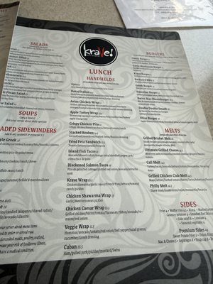 Menu photo 1 Krave Lapeer, MI Menu photo 1 Krave Lapeer, MI