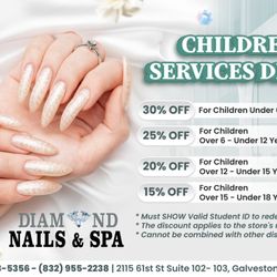 Diamond Nail Spa - ! 

 Treat your little ones to some pampering and enjoy exclusive deals at Diamond Na