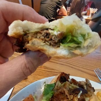 Glory Days Grill - Suppose to be a philky cheese steak. More of a lettuce sandwich - Sports Bars Near Me - Spring Hill, Florida