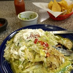 Enchiladas verdes