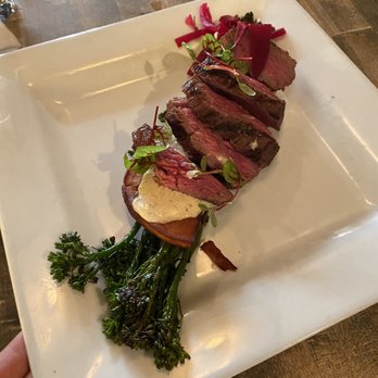 Gather in Jackson Hole - Red Wine Marinated Bison - New American Near Me - Jackson, Wyoming