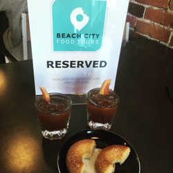 Beach City Food Tours - Iced Basilfruit and Caffeinated Kitchen donuts!