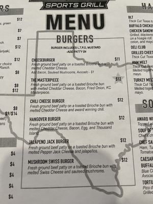 Menu photo 6 Arrowhead Sports Grill Plano, TX