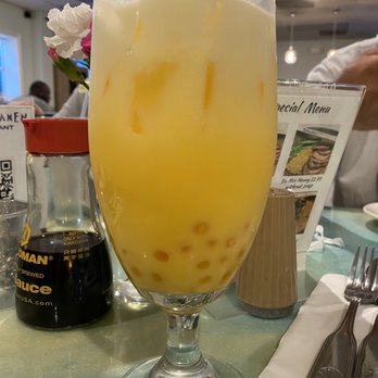 Thai Ramen - Mango Boba Drink - Thai Near Me - Fort Walton Beach, Florida