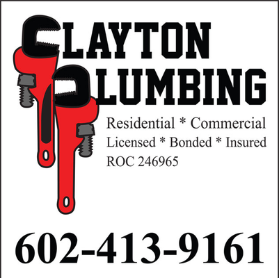 Clayton Plumbing Logo