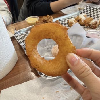 Zip Dak Korean Fried Chicken - Onion Rings - Korean Near Me - Kirkland, Washington