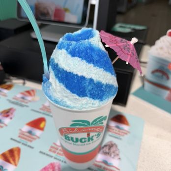 Bahama Buck's - Cumming - Coconut Sno at the Yelp Elite Sweet Sno - -licious Social event - Desserts Near Me - Cumming, Georgia
