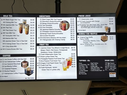 Menu photo 2 MTea Houston, TX