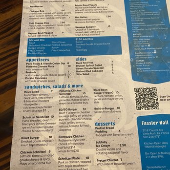 Fassler Hall - Menu - Bars Near Me - Little Rock, Arkansas Fassler Hall - Menu - Bars Near Me - Little Rock, Arkansas
