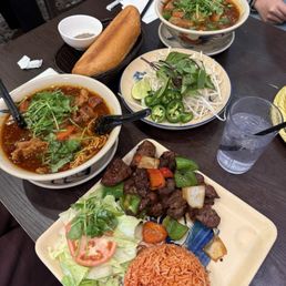 banh mi bo kho, hu tieu bo kho & bo luc lac