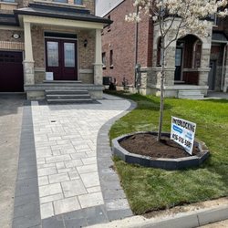 Lionscape Contracting - Interlock driveway extension.