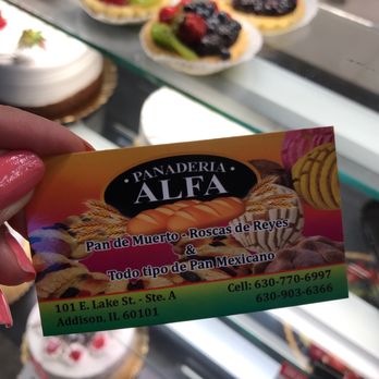 Panaderia Alfa - Business Card - Bakeries Near Me - Addison, Illinois Panaderia Alfa - Business Card - Bakeries Near Me - Addison, Illinois
