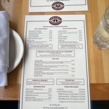 Brophy Bros - Menu - Seafood Near Me - Santa Barbara, California