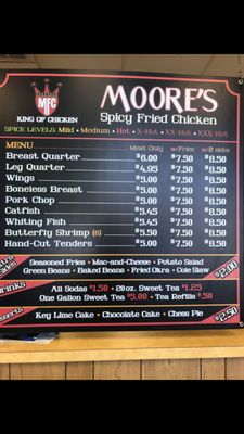 Moore's Spicy Fried Chicken by null