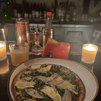 Bacari Sherman Oaks - Asian Pear & Brie Pizza - Mediterranean Near Me - Sherman Oaks, California Bacari Sherman Oaks - Asian Pear & Brie Pizza - Mediterranean Near Me - Sherman Oaks, California