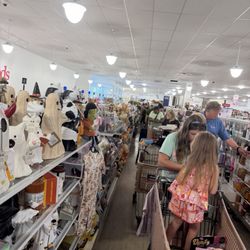 Marshalls and Homegoods - Line in Marshall. home goods.