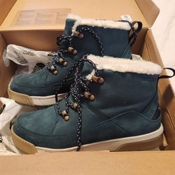 Von Maur - North Face boots for both work and play. Have to wear thin socks because of All the lining