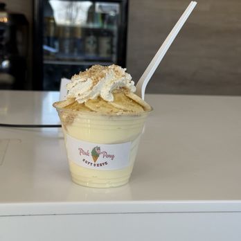 Pink Pony Soft Serve - Banana pudding Sundae - Ice Cream & Frozen Yogurt Near Me - Albuquerque, New Mexico