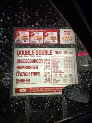 Menu photo 1 In-N-Out Burger Anaheim Hills, CA