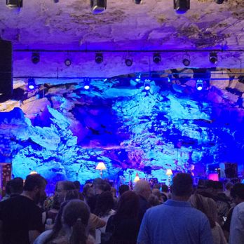 The Caverns - Lighting during the show inside the cave. - Music Venues Near Me - Pelham, Tennessee