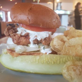 The Tiny Diner - Dill Pickle Chxn Sandwich - New American Near Me - Minneapolis, Minnesota