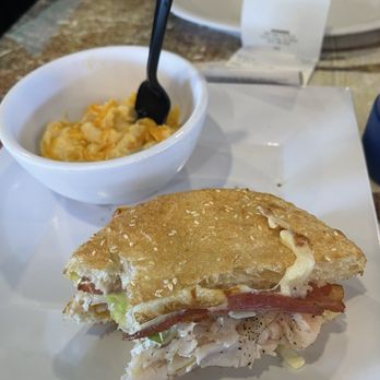 Schlotzsky's - Turkey bacon and macaroni and cheese pick two. - Pizza Near Me - Sierra Vista, Arizona Schlotzsky's - Turkey bacon and macaroni and cheese pick two. - Pizza Near Me - Sierra Vista, Arizona
