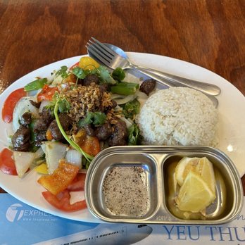 Loi's Kitchen - Bo Luc Lac  Shaking Beef - Vietnamese Near Me - Garden Grove, California