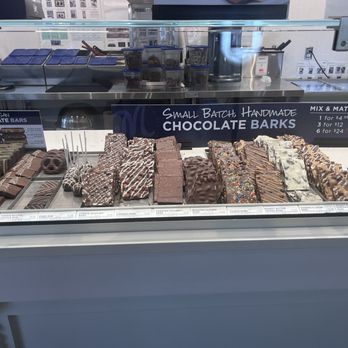 MilkShake Factory Nora - Display of barks - Chocolatiers & Shops Near Me - Nora, Indiana MilkShake Factory Nora - Display of barks - Chocolatiers & Shops Near Me - Nora, Indiana