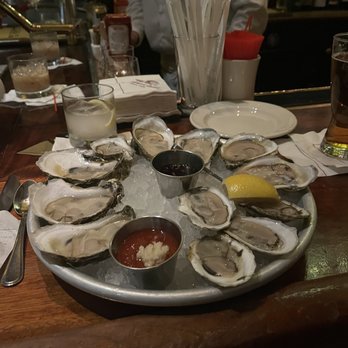 Old Ebbitt Grill - From left, Onset, Duxbury, Eastham oysters. Being from MA...woo hoo!! - Bars Near Me - Washington, DC, District of Columbia Old Ebbitt Grill - From left, Onset, Duxbury, Eastham oysters. Being from MA...woo hoo!! - Bars Near Me - Washington, DC, District of Columbia