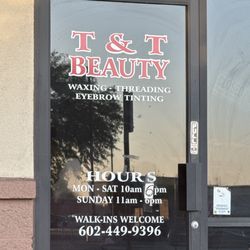 T & T Beauty - Hours on yelp are not accurate...