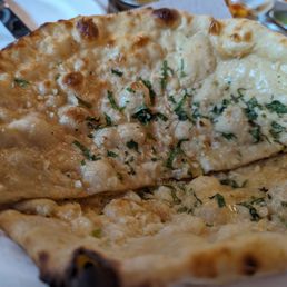 Garlic naan Garlic naan
