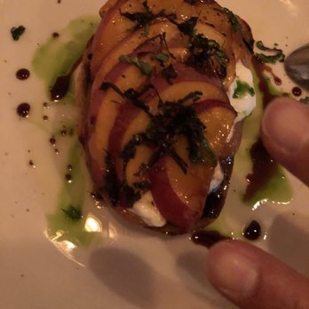 Union - Peaches & Burrata-peaches, burrata, peach butter, crostini - Italian Near Me - Pasadena, California Union - Peaches & Burrata-peaches, burrata, peach butter, crostini - Italian Near Me - Pasadena, California