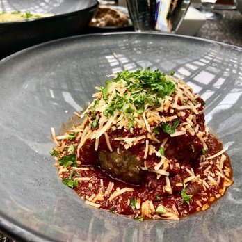 Jolliet House - The Meatball w/ 3-hr sauce - New American Near Me - Minneapolis, Minnesota Jolliet House - The Meatball w/ 3-hr sauce - New American Near Me - Minneapolis, Minnesota