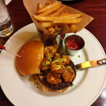 Hard Rock Cafe - Surf and turf burger.. Not the best - American Near Me - Ledyard, Connecticut Hard Rock Cafe - Surf and turf burger.. Not the best - American Near Me - Ledyard, Connecticut