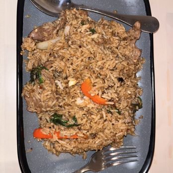 Ocha Thai Kitchen & Cafe - Spicy Basil Fried Rice - Cafes Near Me - Centreville, Virginia