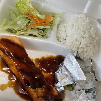 Matsumoto - Teriyaki Salmon Bento - Japanese Near Me - Tracy, California