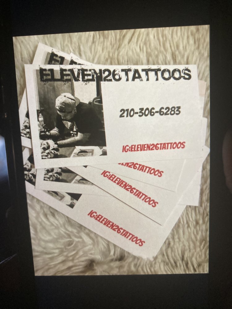 Eleven 26 Tattoos Logo