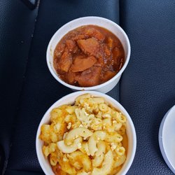 Lady Sharon's Soul Food Kitchen - Yams & baked mac & cheese