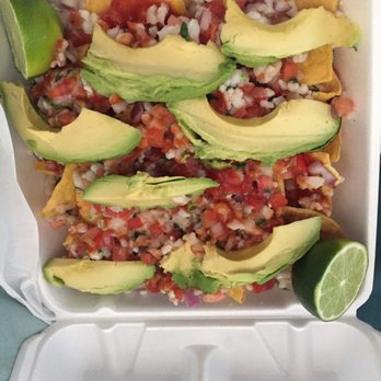 Sanchez Meat - A lot of food. Fish Ceviche tostada I didn't care for the cream or red sauce - Meat Shops Near Me - Culver City, California Sanchez Meat - A lot of food. Fish Ceviche tostada I didn't care for the cream or red sauce - Meat Shops Near Me - Culver City, California