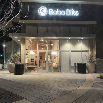 Boba Bliss - Outside- front of the store - Bubble Tea Near Me - Mountain View, California