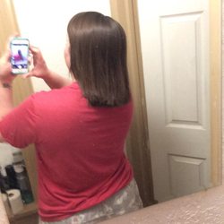 Embellish Salon - Shaylynn did this cut.