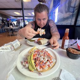 Ceviche yes please!! Chef Special Ceviche Tostada Chef Special Ceviche Tostada Chef Special Ceviche Tostada Ceviche yes please!! Chef Special Ceviche Tostada Chef Special Ceviche Tostada Chef Special Ceviche Tostada