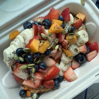 That's A Wrap Maui - Sweet power boat--Sweet potato, sub peanut butter, fresh fruit, maple syrup, pumpkin and chia seed - Wraps Near Me - Kihei, Hawaii That's A Wrap Maui - Sweet power boat--Sweet potato, sub peanut butter, fresh fruit, maple syrup, pumpkin and chia seed - Wraps Near Me - Kihei, Hawaii