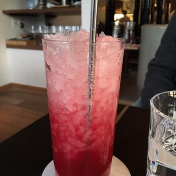 Alo Restaurant - Berries on ice - Bars Near Me - Toronto, Ontario
