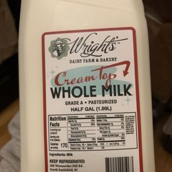 Seymour Foods - Wright's Farm cream top whole milk!