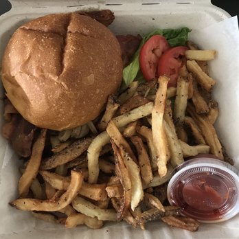 Cedar Point Bar and Kitchen - CPBK Burger. Side of fries - American Near Me - Philadelphia, Pennsylvania Cedar Point Bar and Kitchen - CPBK Burger. Side of fries - American Near Me - Philadelphia, Pennsylvania