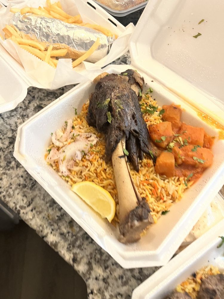 Food from Al-Houda Restaurant
