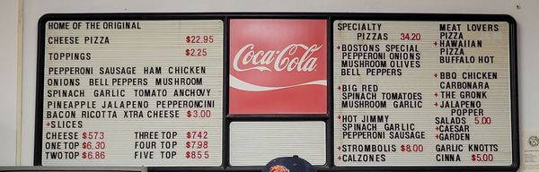 Boston's Pizza by null