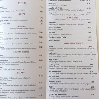 La Croquantine de matthieu - Menu - Bakeries Near Me - Doral, Florida La Croquantine de matthieu - Menu - Bakeries Near Me - Doral, Florida